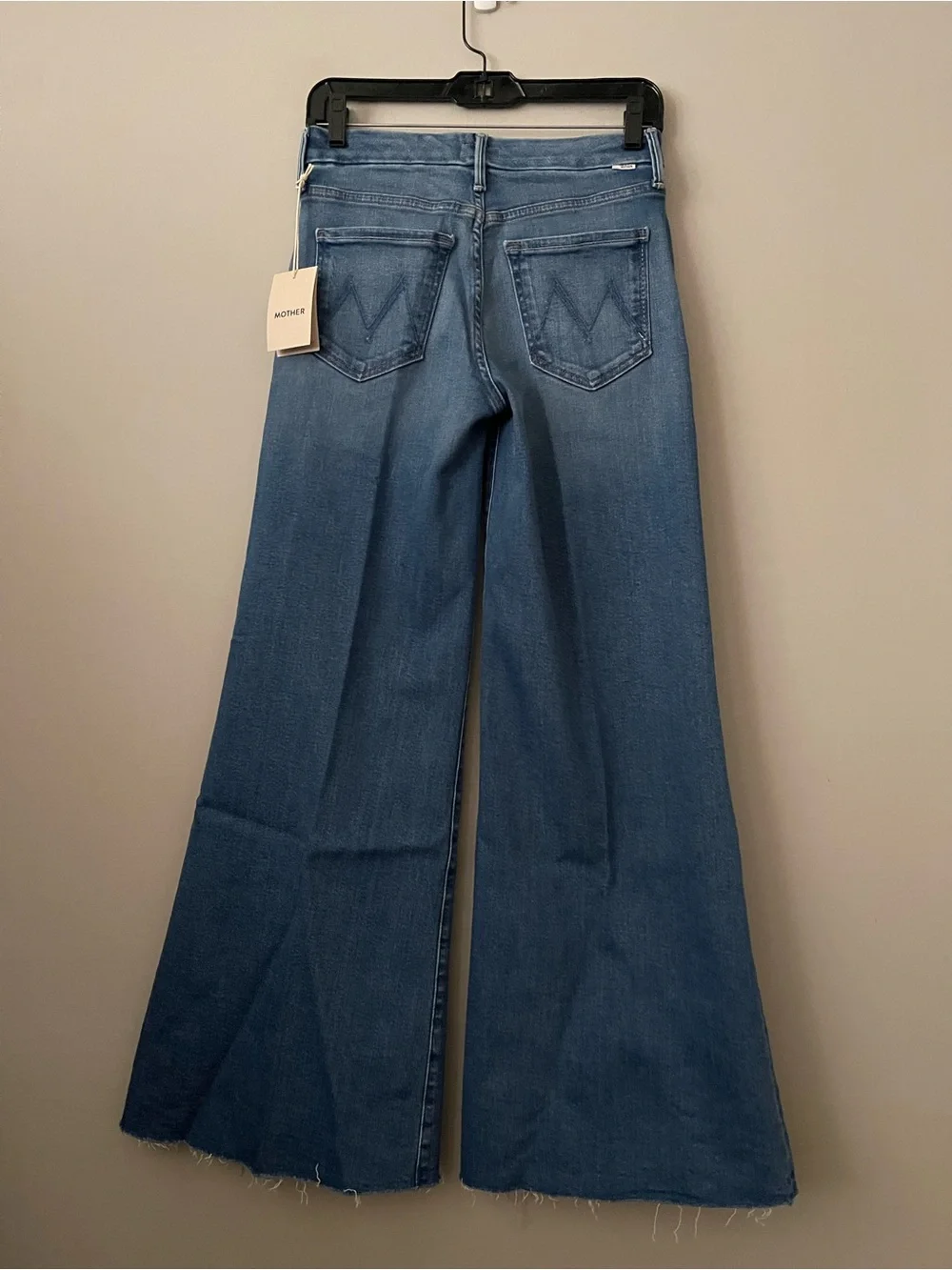 MOTHER The Roller Fray Jean Work Hard Play Hard Size 25 NWT